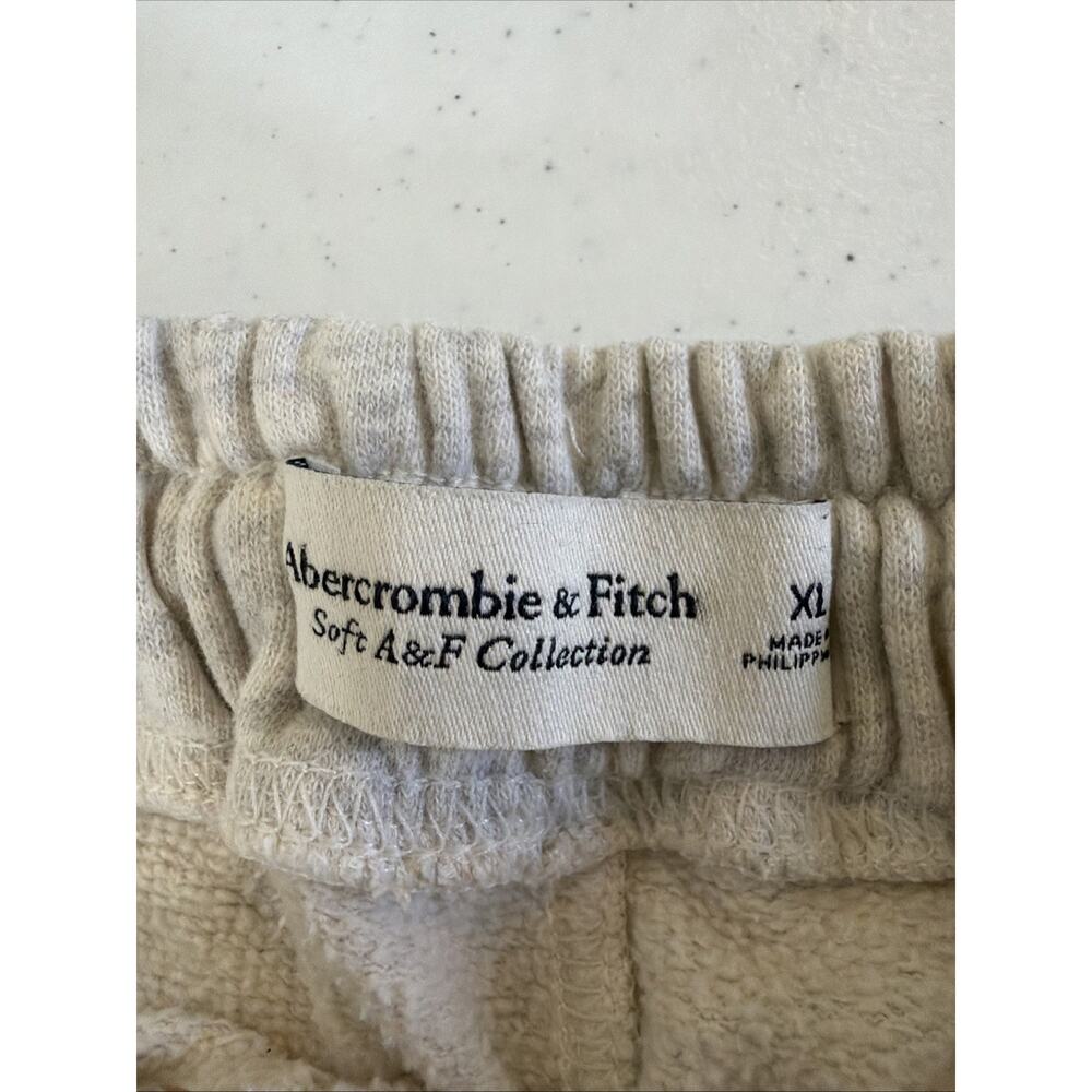 Women’s Abercrombie & Fitch Sweatpants Grey Soft A&F Collection XL lounge jogger - Picture 7 of 10